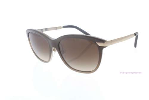 Burberry BE 4169Q 342613 Brown/Gold Quilted Brown Squared Sunglasses NWT AUTH Deal in New York